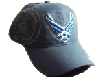 USAF BLUE 3D HAT
